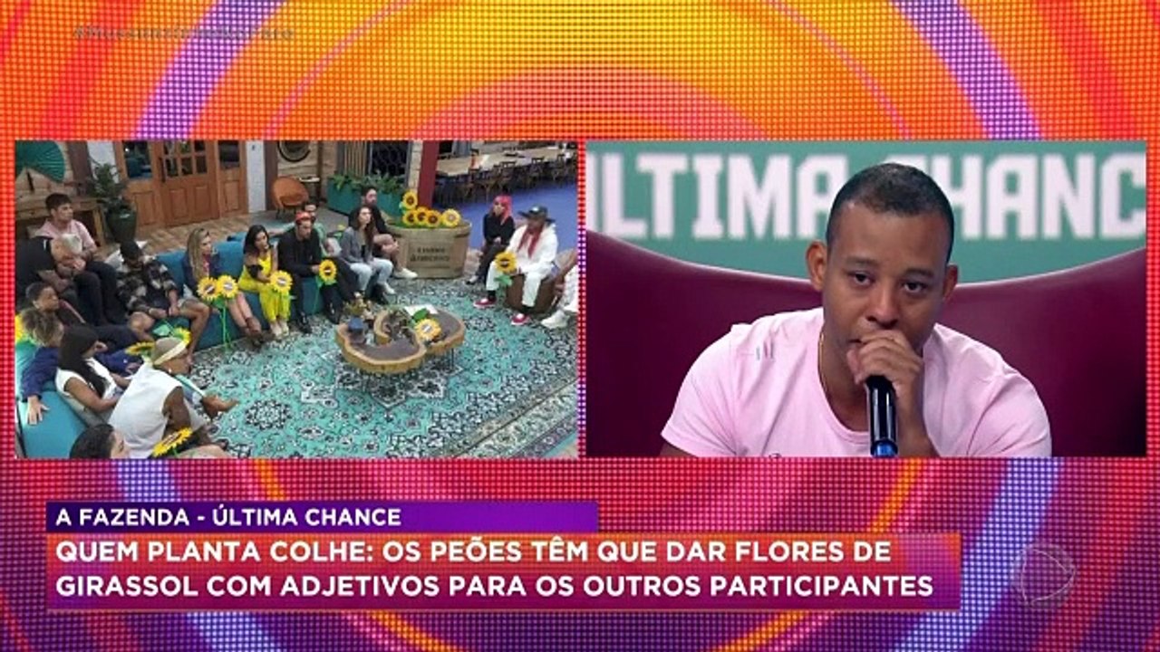 Hora do Faro A Fazenda 13 Última Chance 03/10/2021 Ep. 2 Mussunzinho Parte 3/3