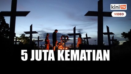 Kematian Covid-19 di seluruh dunia melebihi 5 juta