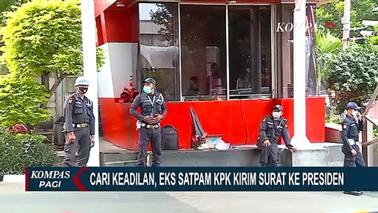 Cari Keadilan, Eks Satpam KPK Kirim Surat ke Presiden