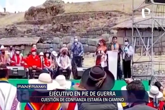 Ejecutivo en pie de guerra: cuestión de confianza estaría en camino