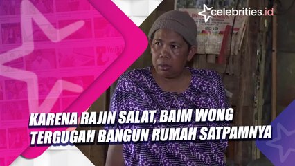 Karena Rajin Salat, Baim Wong Tergugah Bangun Rumah Satpamnya