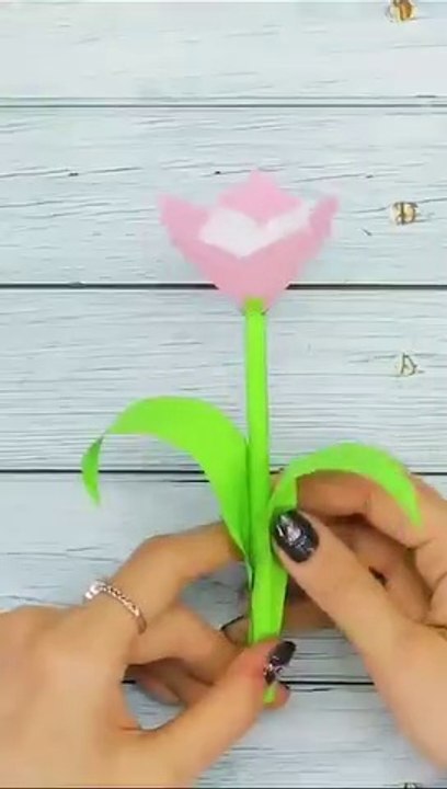 How To Make An easy DIY Paper Flower At Home | All In One Content