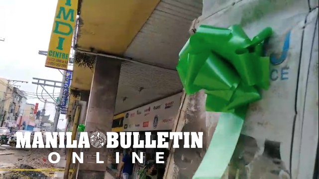 Green ribbons are seen in Davao City as supporters of Mayor Sara Duterte-Carpio hopes she runs for president