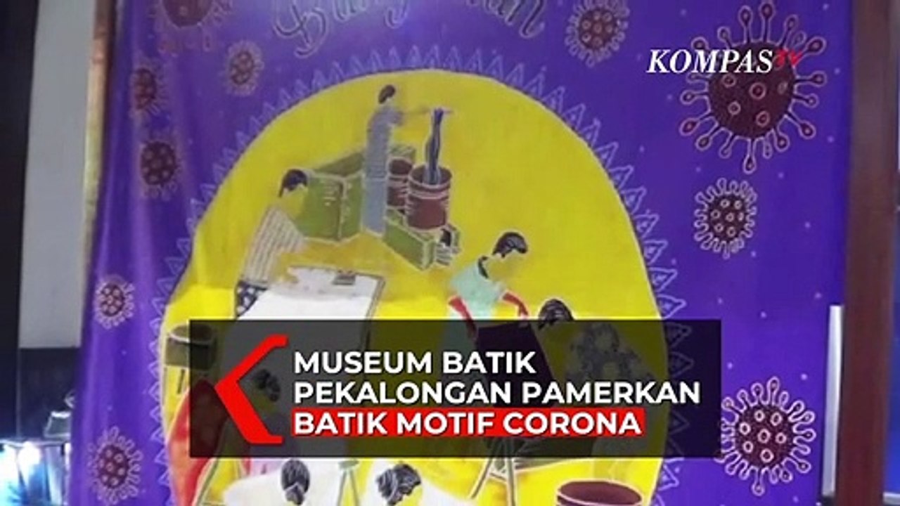 Batik Motif Corona, Bentuk Semangat Pekalongan untuk Pengrajin Batik Tanah Air