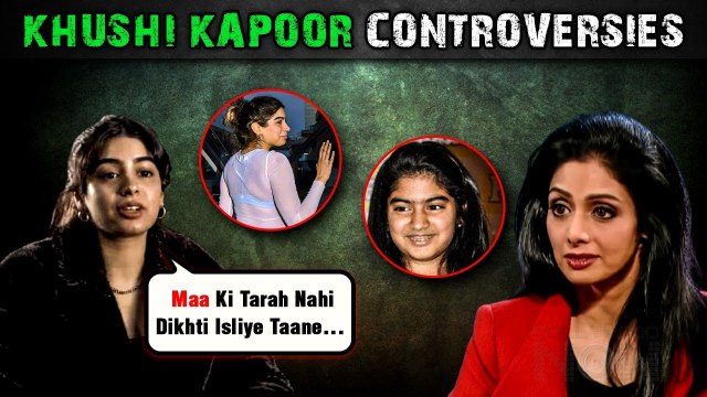 Khushi Trolled For Not Looking Like Sridevi, Oops Moment, Plastic Surgery & More | All Controversies