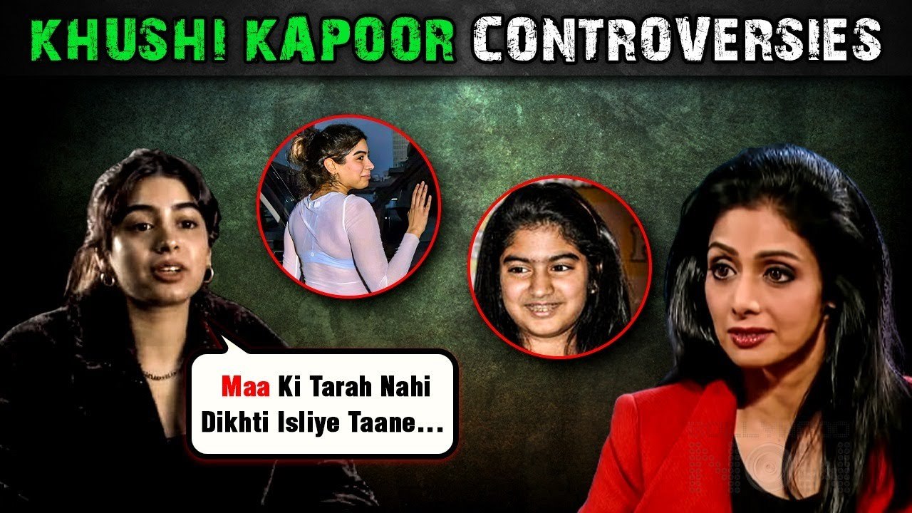 Khushi Trolled For Not Looking Like Sridevi, Oops Moment, Plastic Surgery & More | All Controversies