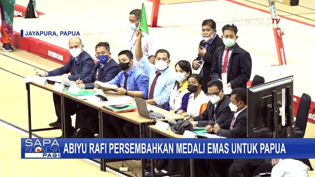 Papua Raih Medali Emas di Cabang Olahraga Senam PON XX
