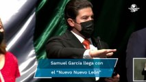 Samuel García toma protesta como gobernador de Nuevo León
