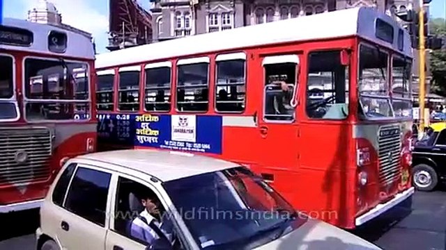 Dashy city of Mumbai near BMC Building