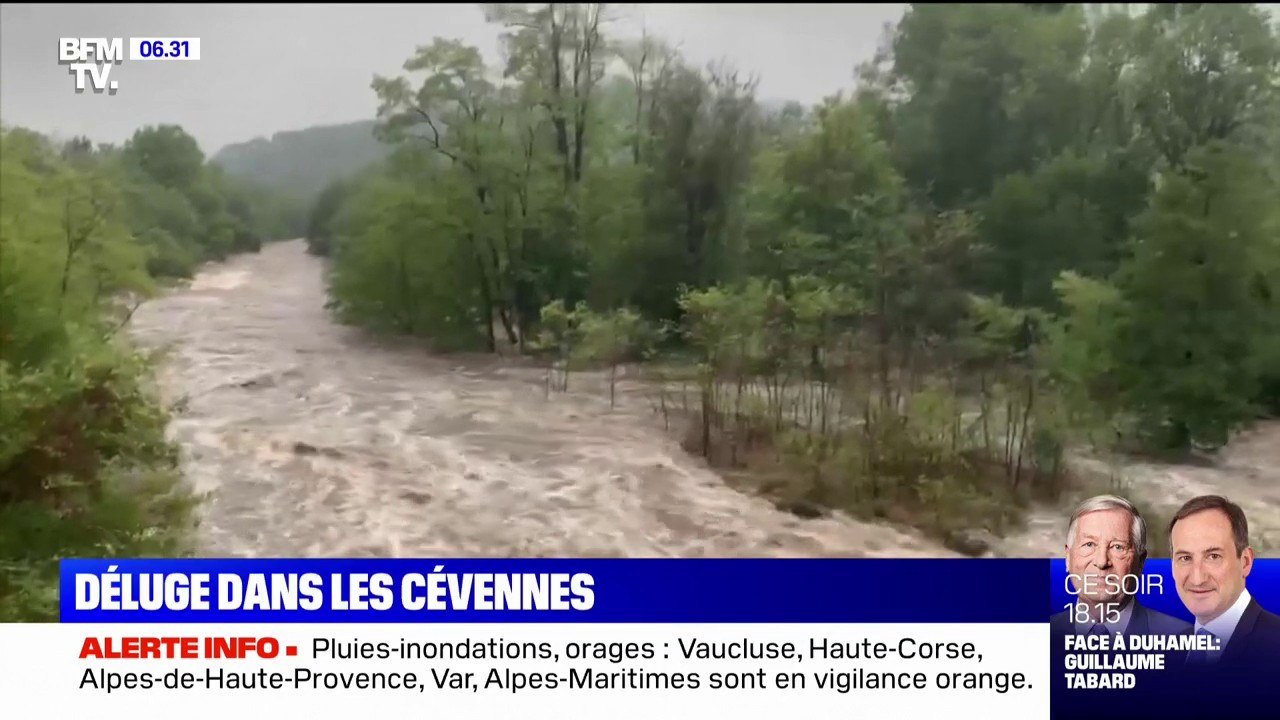 Cévennes: 3 à 4 mois de pluies sont tombés par endroit dimanche