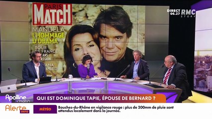 Le portrait de Poinca : qui est Dominique Tapie, l'épouse de Bernard ? - 04/10