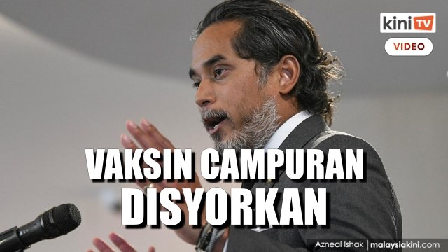 Kerajaan disyor guna vaksin campuran untuk dos penggalak - Khairy