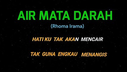 AIR MATA DARAH (rhoma irama) Karaoke