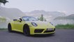 Porsche 911 Carrera GTS Cabriolet Design Preview in Racing Yellow