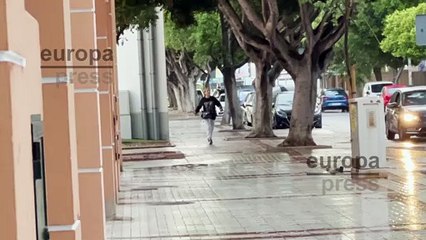 Rocío Flores sale de la celebración del cumpleaños de Olga Moreno