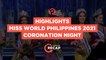 Rappler Recap: Miss World Philippines 2021 coronation night