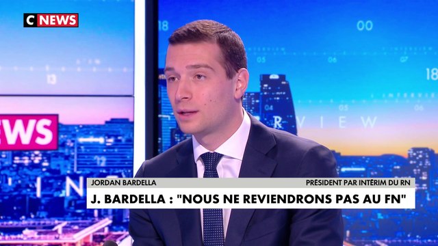 Jordan Bardella : «le parti a considérablement évolué»