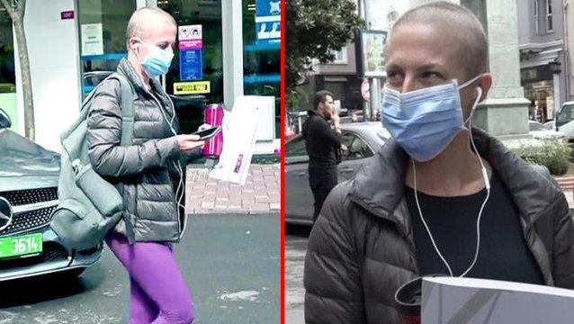 Hastane çıkışı görüntülenen Canan Ergüder, güzel haberi verdi: Kemoterapi bitti