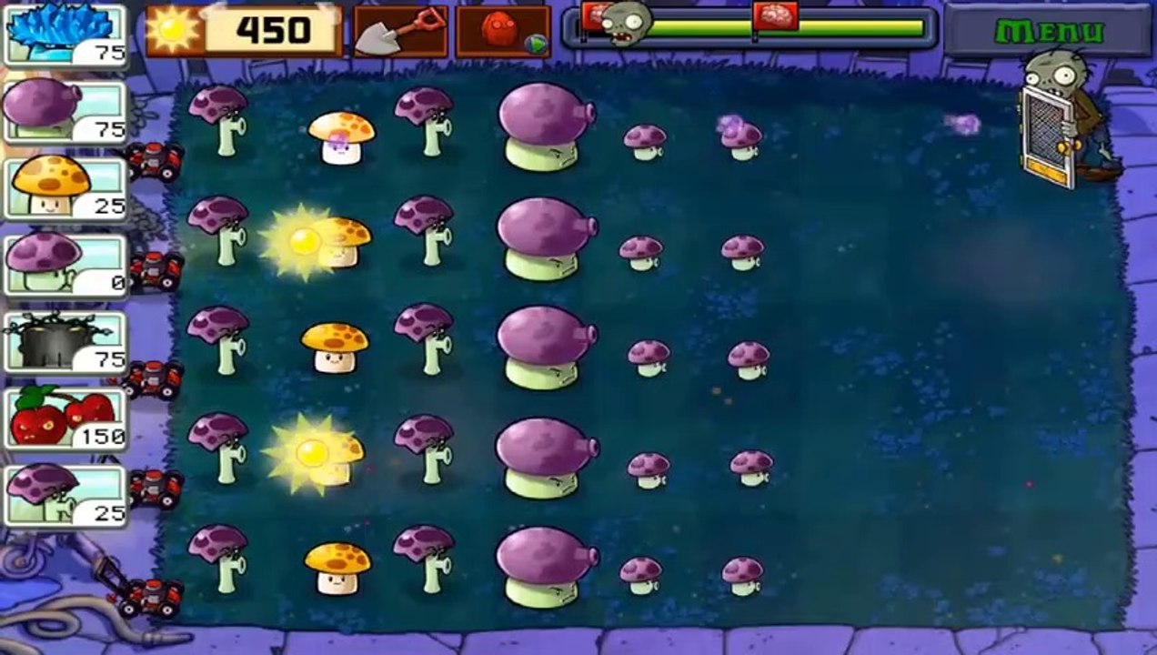 Plants vs. Zombies- Gameplay Walkthrough Part 7 - LEVEL 2.8 - 2.9 COMPLETED (iOS Android)