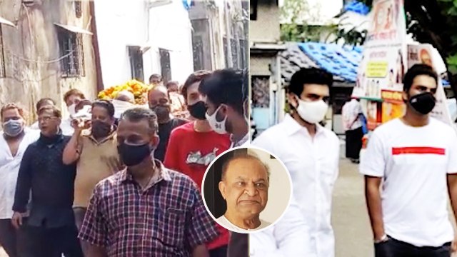 Last Rites Of Actor Ghanshyam Nayak Aka Natu Kaka Of TMKOC