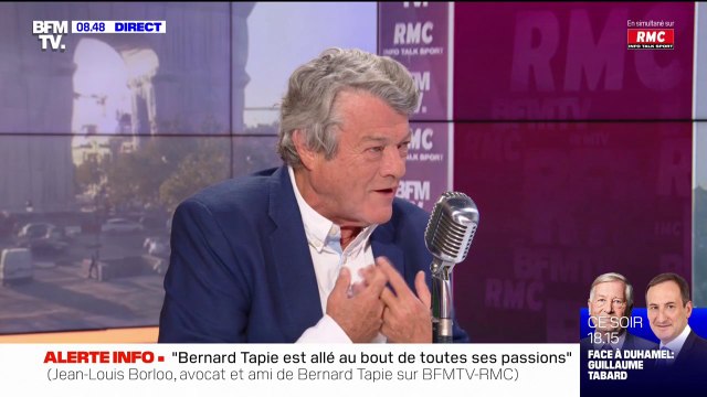 Jean-Louis Borloo ( @JLBorloo): Bernard Tapie ne supportait pas l'injustice, le mépris