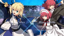 Melty Blood : Type Lumina - Saber Vs. Hisui & Kohaku