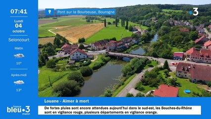 04/10/2021 - Le 6/9 de France Bleu Belfort Montbéliard en vidéo