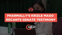 Rappler Recap: Pharmally’s Krizle Mago recants senate testimony