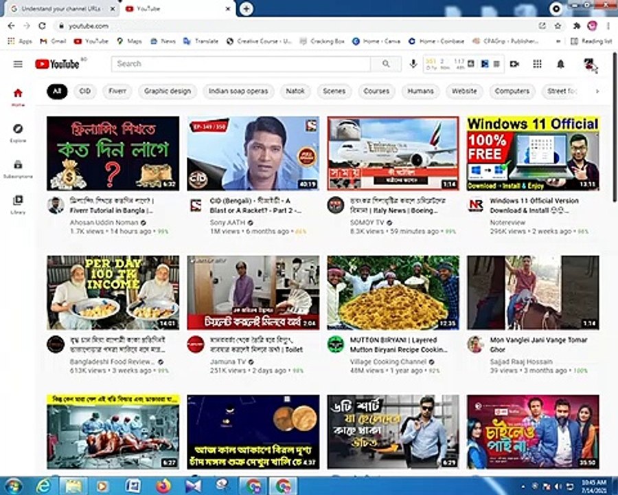 How to set up custom URL for YouTube Channel