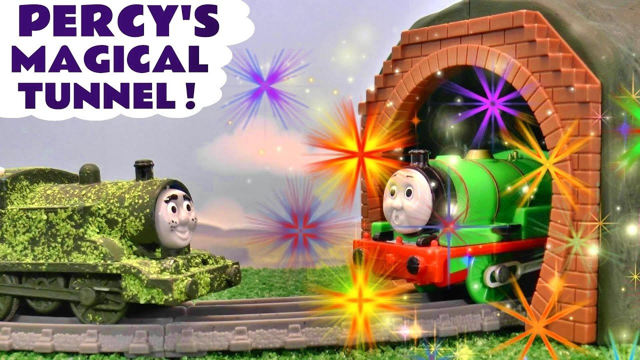 Thomas the Tank Engine Toy Trains Percy Magic Tunnel Adventure with the Funny Funlings in this Family Friendly Stop Motion Animation Full Episode English Toy Story Video for Kids