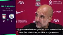 Spuck-Attacke in Liverpool? Das sagt Guardiola