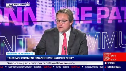 Idée de placements: Taux bas, comment financer vos parts de SCPI ? - 04/10