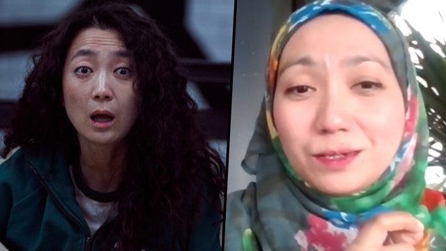 Pelanduk dua serupa! Wanita ni viral sebab wajah seiras dengan pemain 212 siri Squid Game