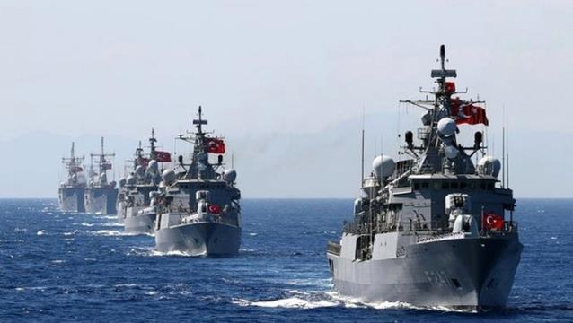 Türk kıta sahanlığına giren Güney Kıbrıs Rum Yönetimi'ne ait gemi, deniz kuvvetleri tarafından uzaklaştırıldı