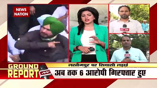 Lakhimpur Kheri Violence: Navjot Sidhu Detained In Chandigarh