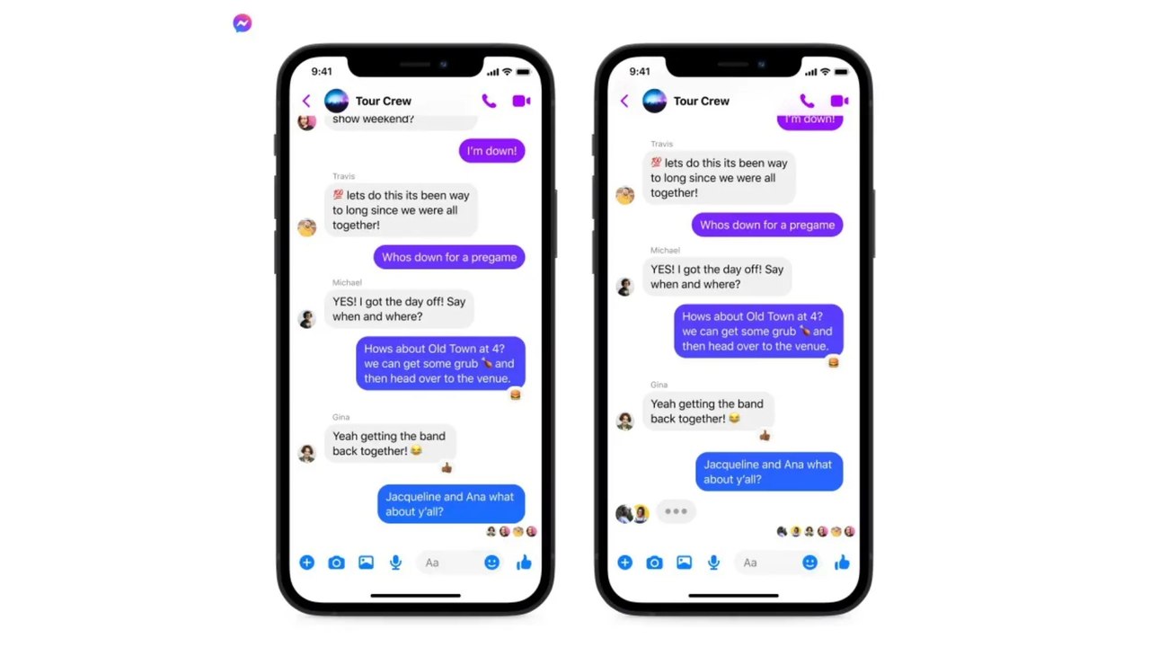 Nouveau sur Facebook : les chats de groupe autorisé entre Instagram et Messenger