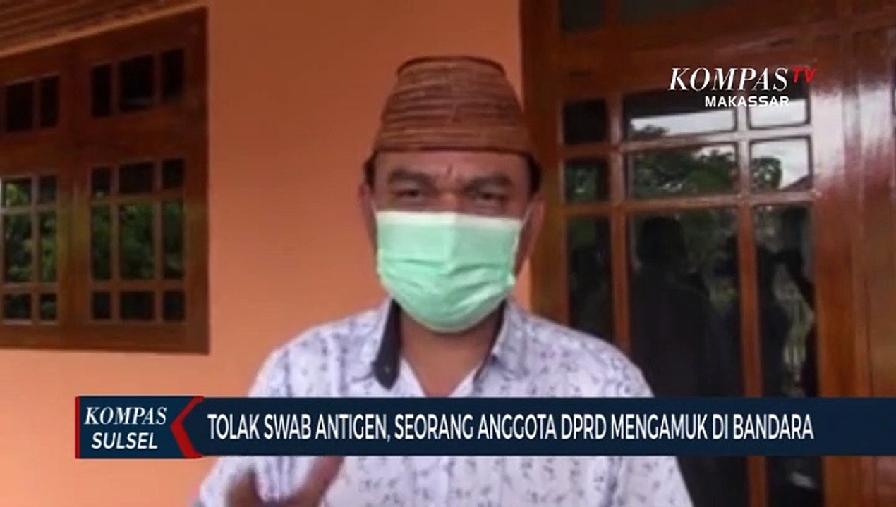 Tolak Swab Antigen, Seorang Anggota DPRD Mengamuk Dibandara