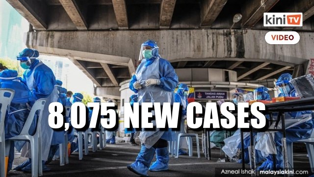 Covid-19: New cases drop to 8,075, lowest in nearly three months