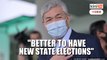 Zahid calls for snap polls in Malacca to return mandate to the rakyat