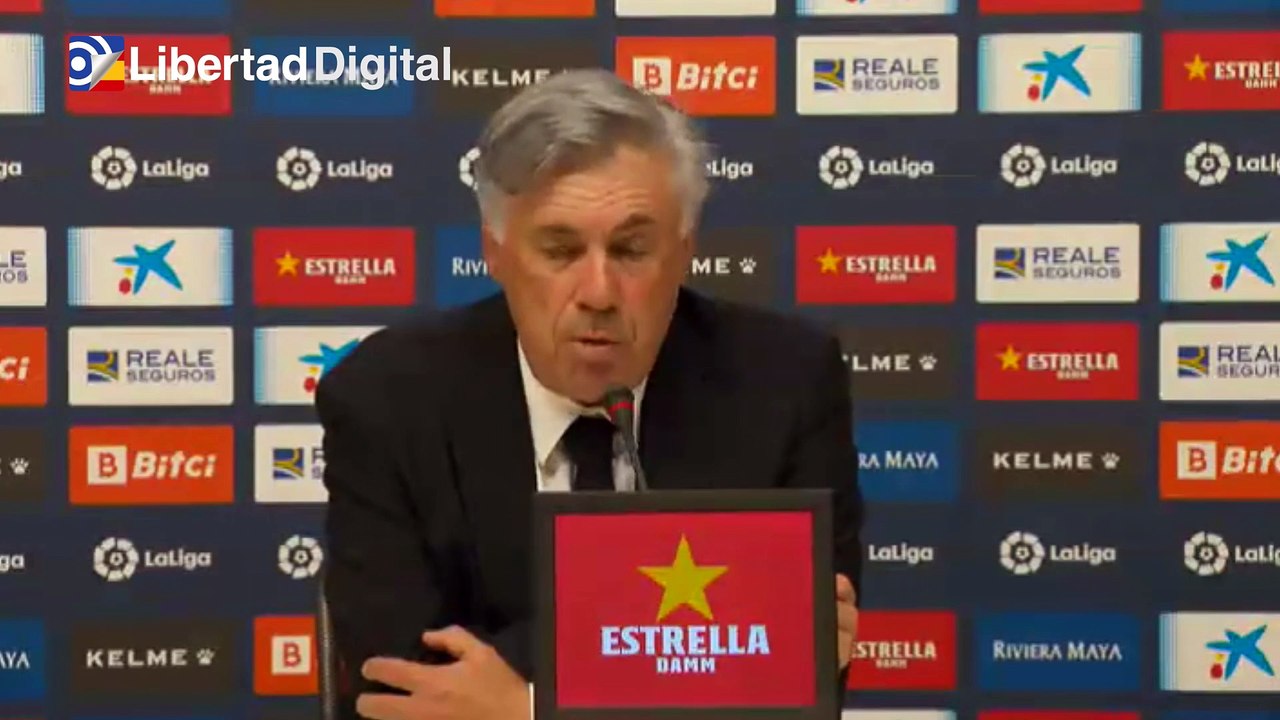 Ancelotti tras perder contra el Espanyol: "Hemos jugado mal, el peor partido"