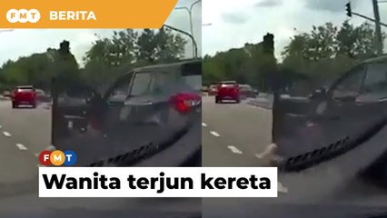 Gara-gara gaduh dengan teman lelaki, wanita terjun kereta