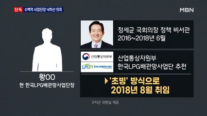 [단독] 수백억 원 정부사업단장에 '국회의장 비서관' 출신…낙하산 의혹