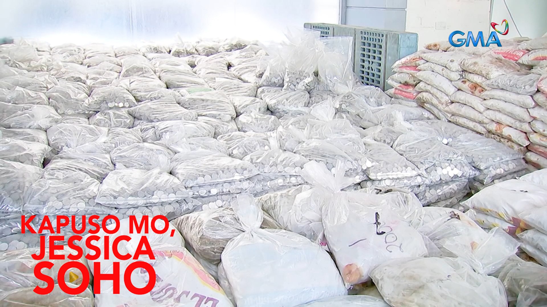 Kapuso Mo, Jessica Soho: MILYON-MILYONG BARYA,  NADISKUBRE SA ISANG WAREHOUSE SA QUEZON CITY