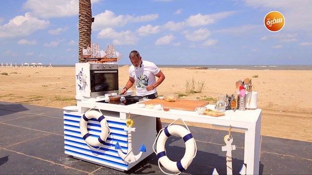بطاطس مقرمشة مع صوص الجبنة الفيتا | هشام السيد