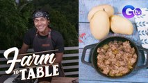Farm To Table:  Chef JR Royol’s no-oven crumble pie dish