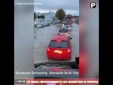 Intempéries : les images impressionnantes des inondations dans les Bouches-du-Rhône