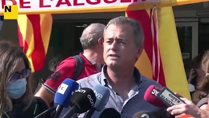Jordi Gaseni, reivindica la solidaritat i la mobilització de l'independentisme contra la repressió