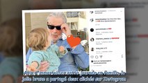 Alain Delon grand-père en forme - sa fille Anouchka dévoile des clichés intimes