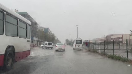 Başlayan sağanak gece etkisini artıracak