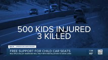 New data from AAA Arizona finds more than half of car seats inspected are not installed properly